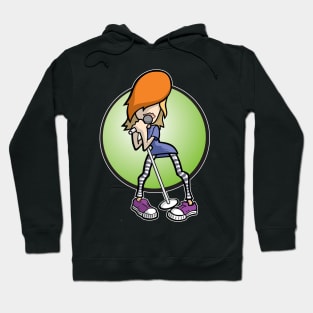 Emo Girl Rocker Chic Hoodie